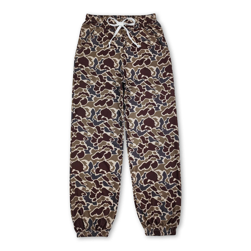ABrown camo adult women pants