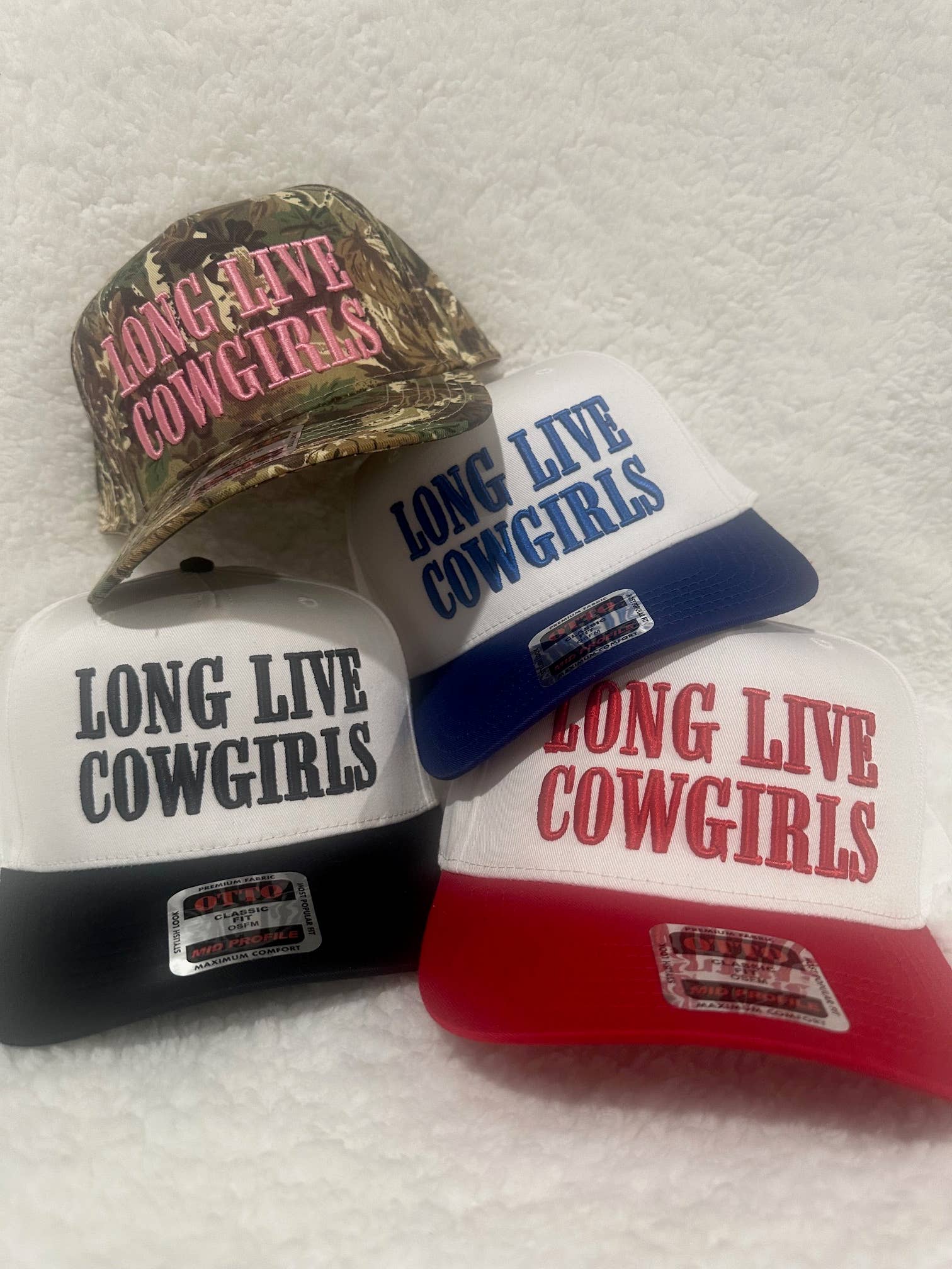 LONG LIVE COWGIRLS cute cowgirl country snapback