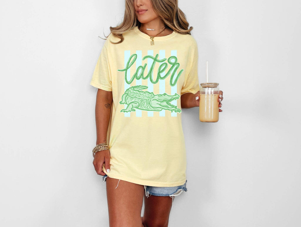 Late Alligator Graphic Tee