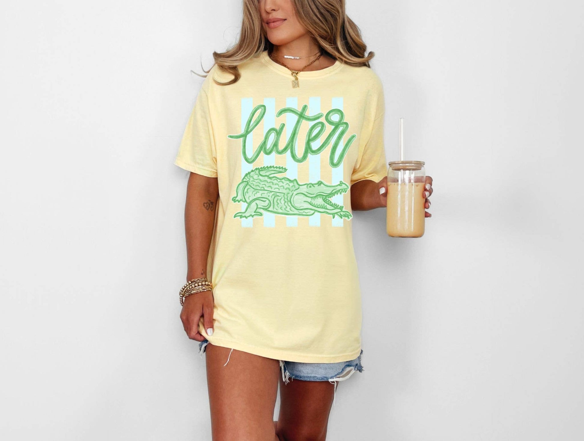 Late Alligator Graphic Tee