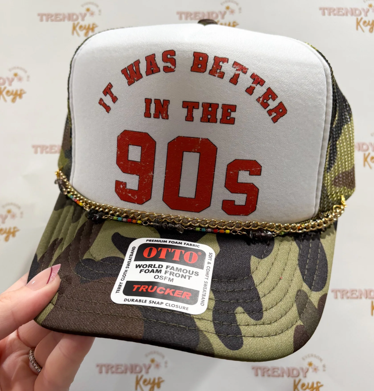 It Was Better In The 90s Trucker Hat