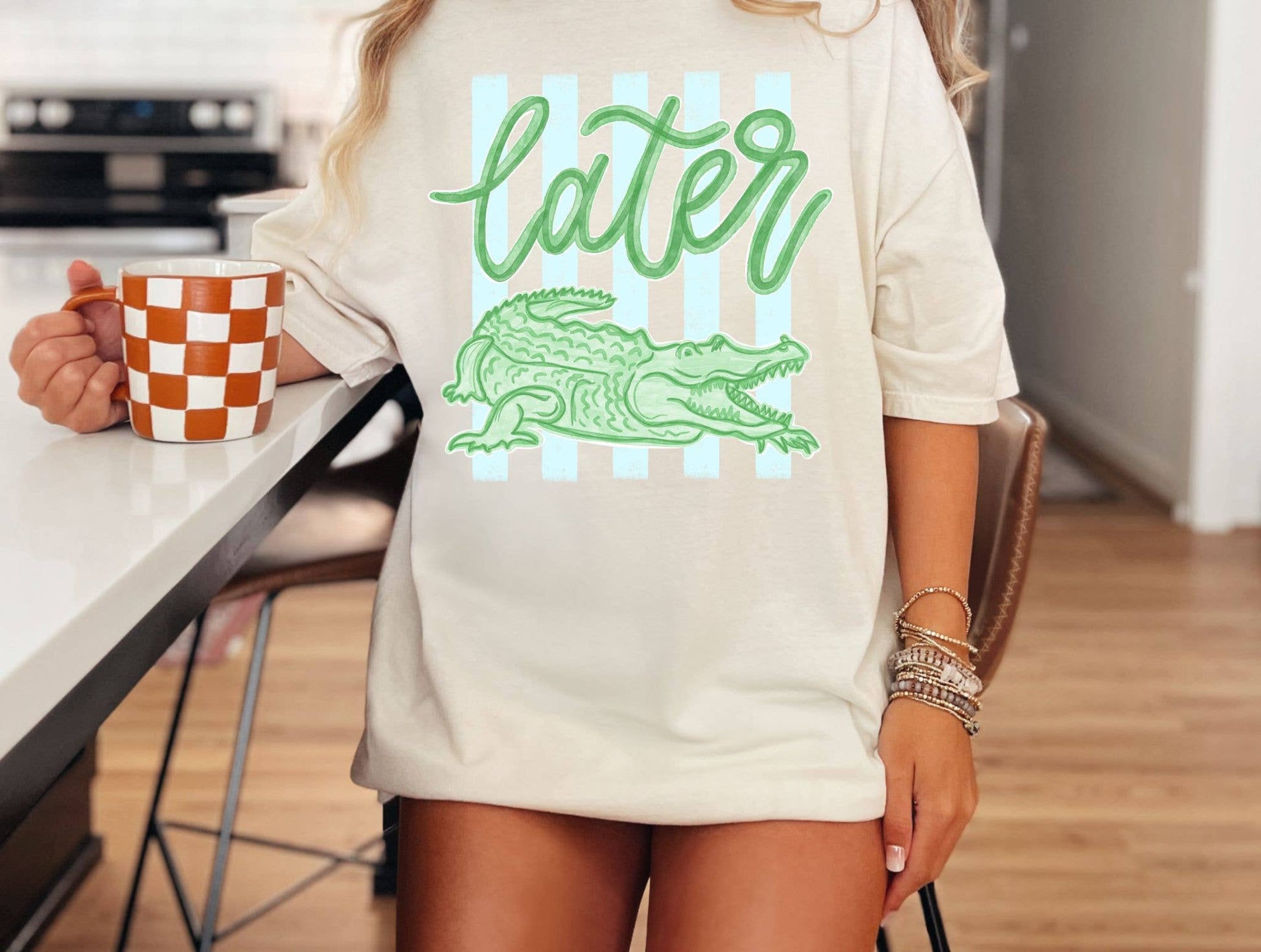 Late Alligator Graphic Tee