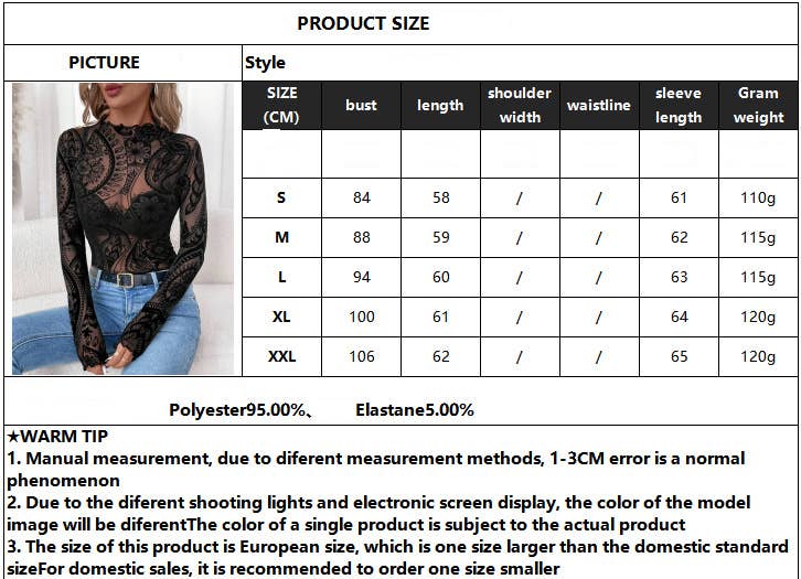 Paisley Velvet Print Mesh Top