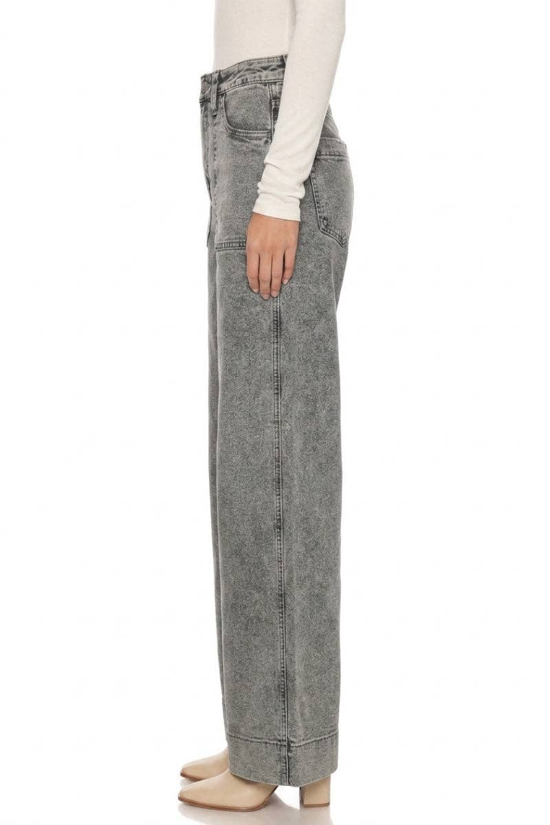 BLUE BY ARTEMIS HIGH RISE THE PERFECT PALAZZO JEANS