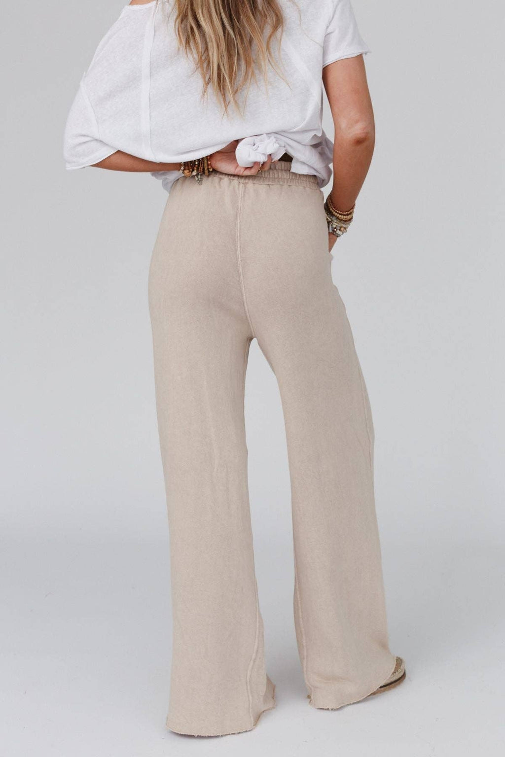 Relaxing Robin Wide Leg Pant - New Taupe