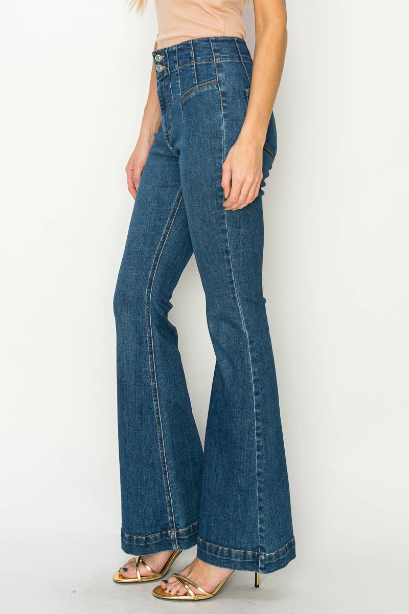 HIGH RISE MODERN FLARE JEANS
