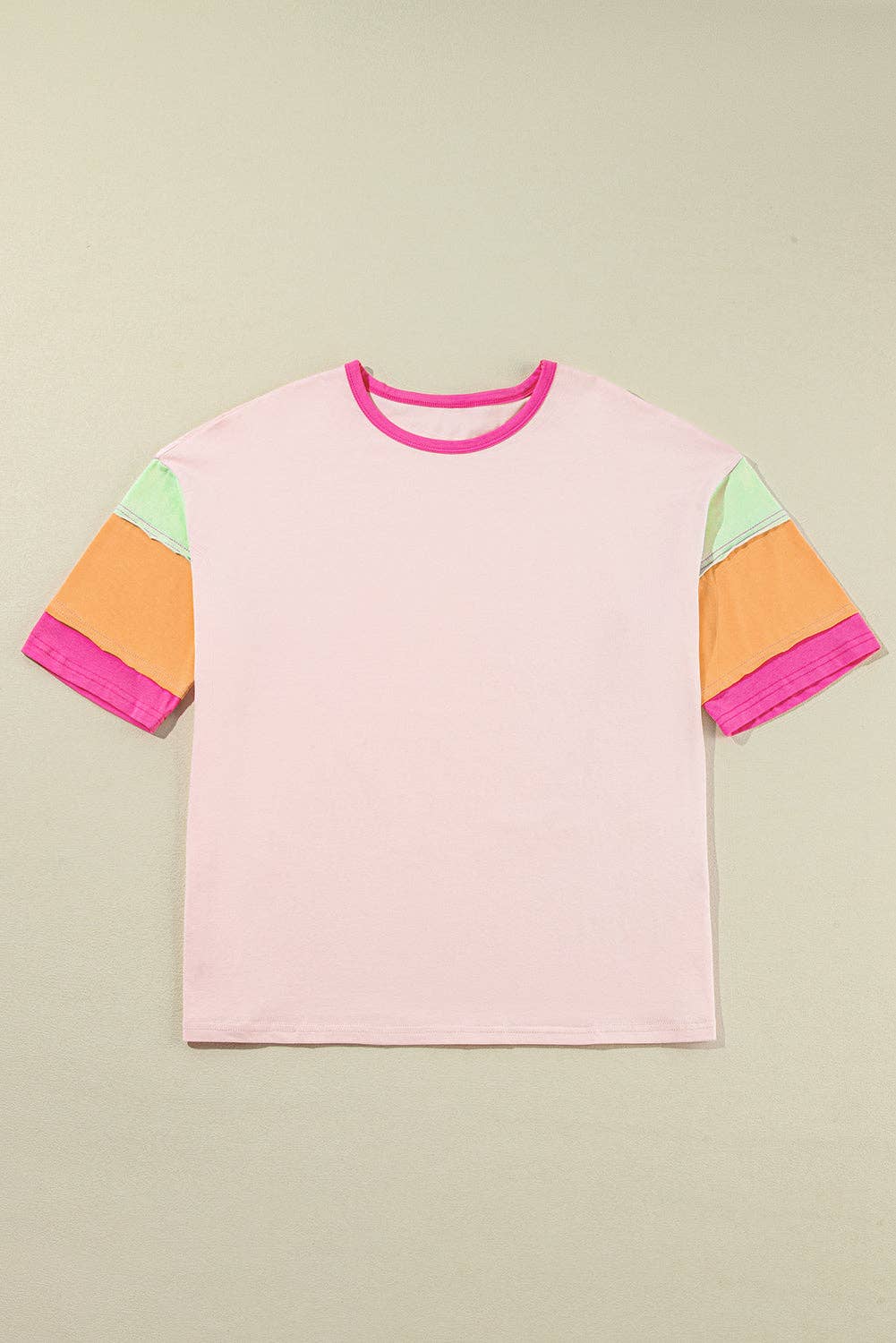 Colorblock 3/4 Sleeve