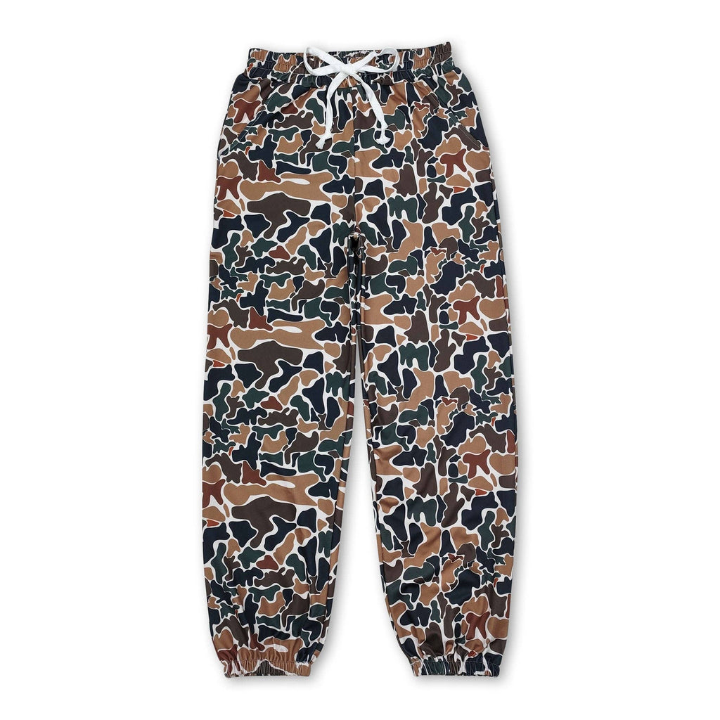 ABrown camo adult women pants
