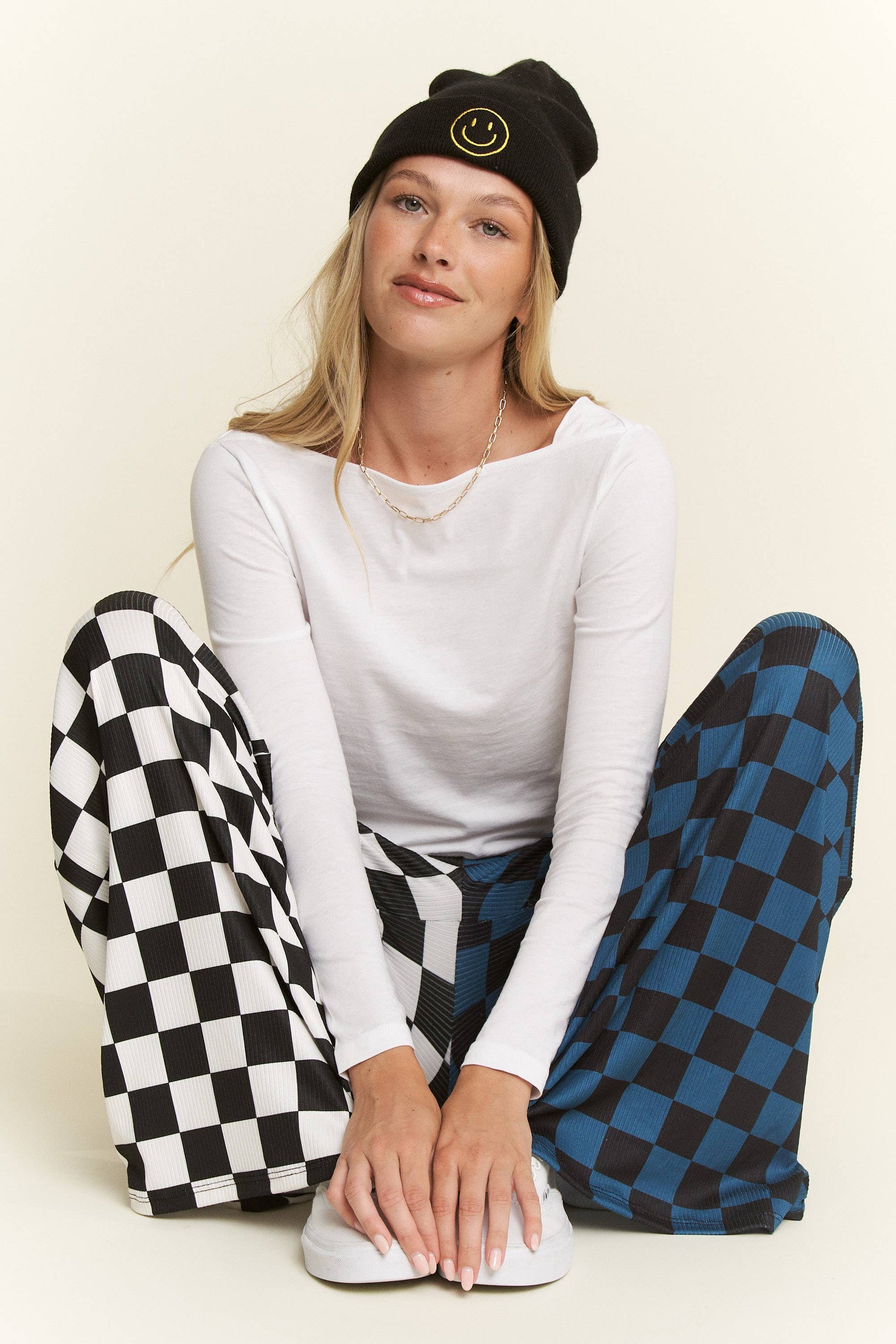 SPLIT DECISION CHECKERED PANTS