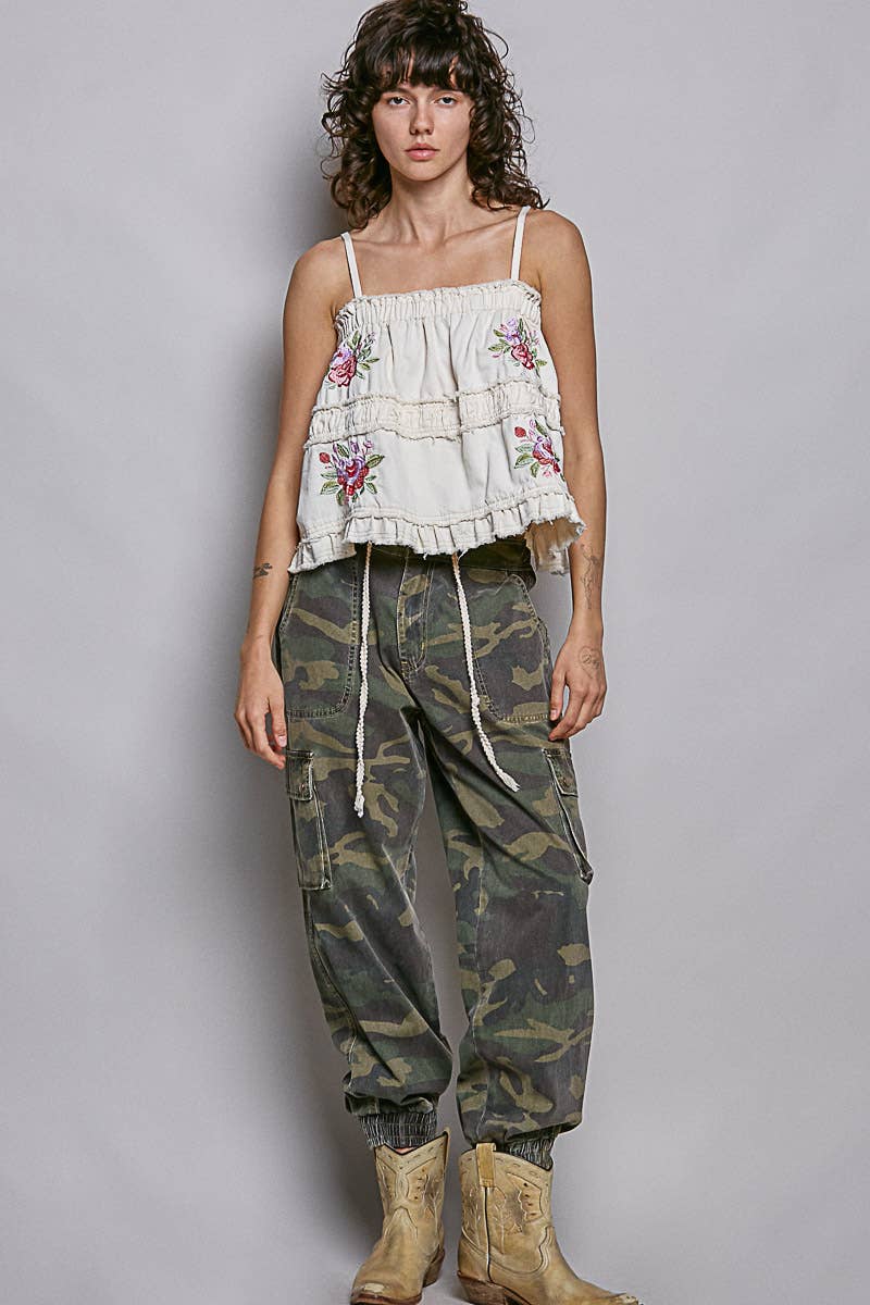Pocket detailed Camo Jogger Pant