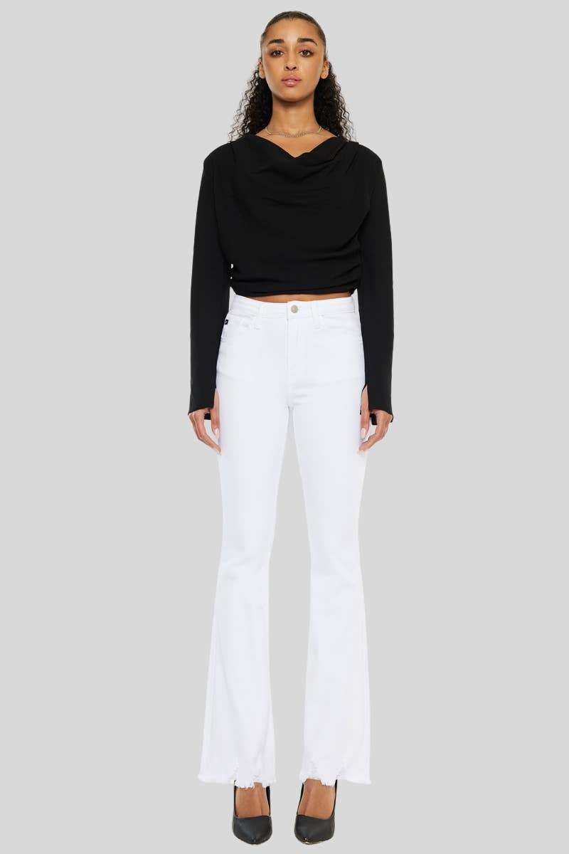 HIGH RISE BOOTCUT JEANS