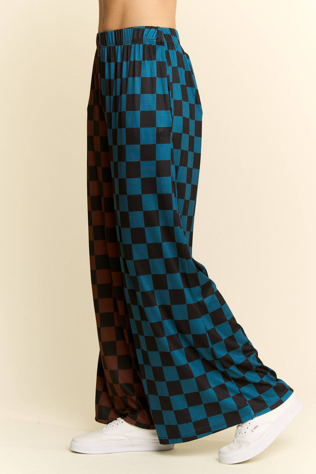 SPLIT DECISION CHECKERED PANTS