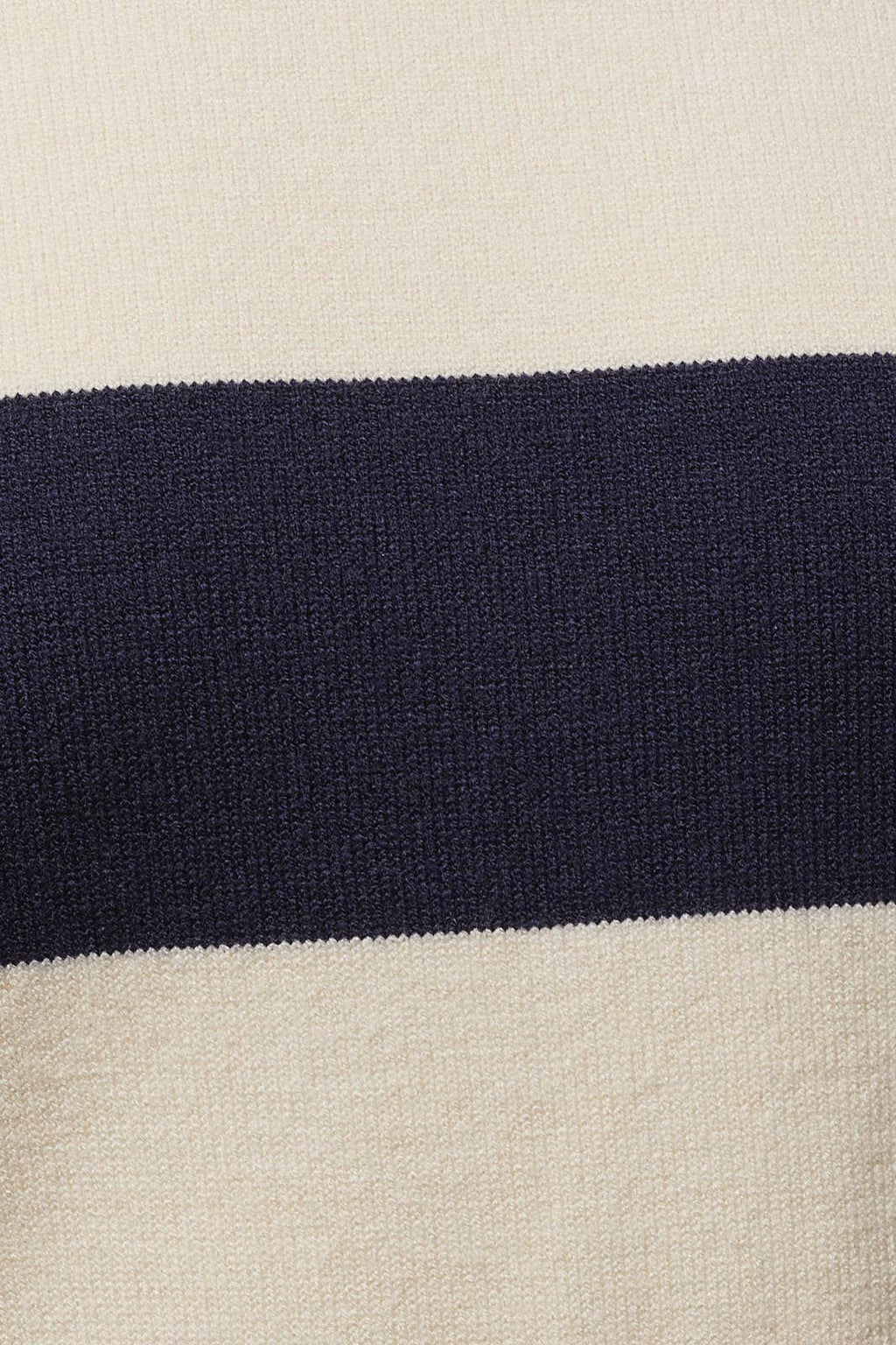 ROUND NECK LONG SLEEVE STRIPE SWEATER TOP
