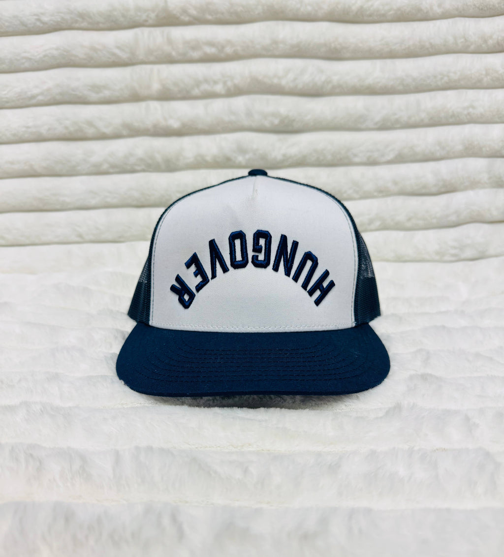 HUNGOVER puff embroidered snapback Trucker Hat