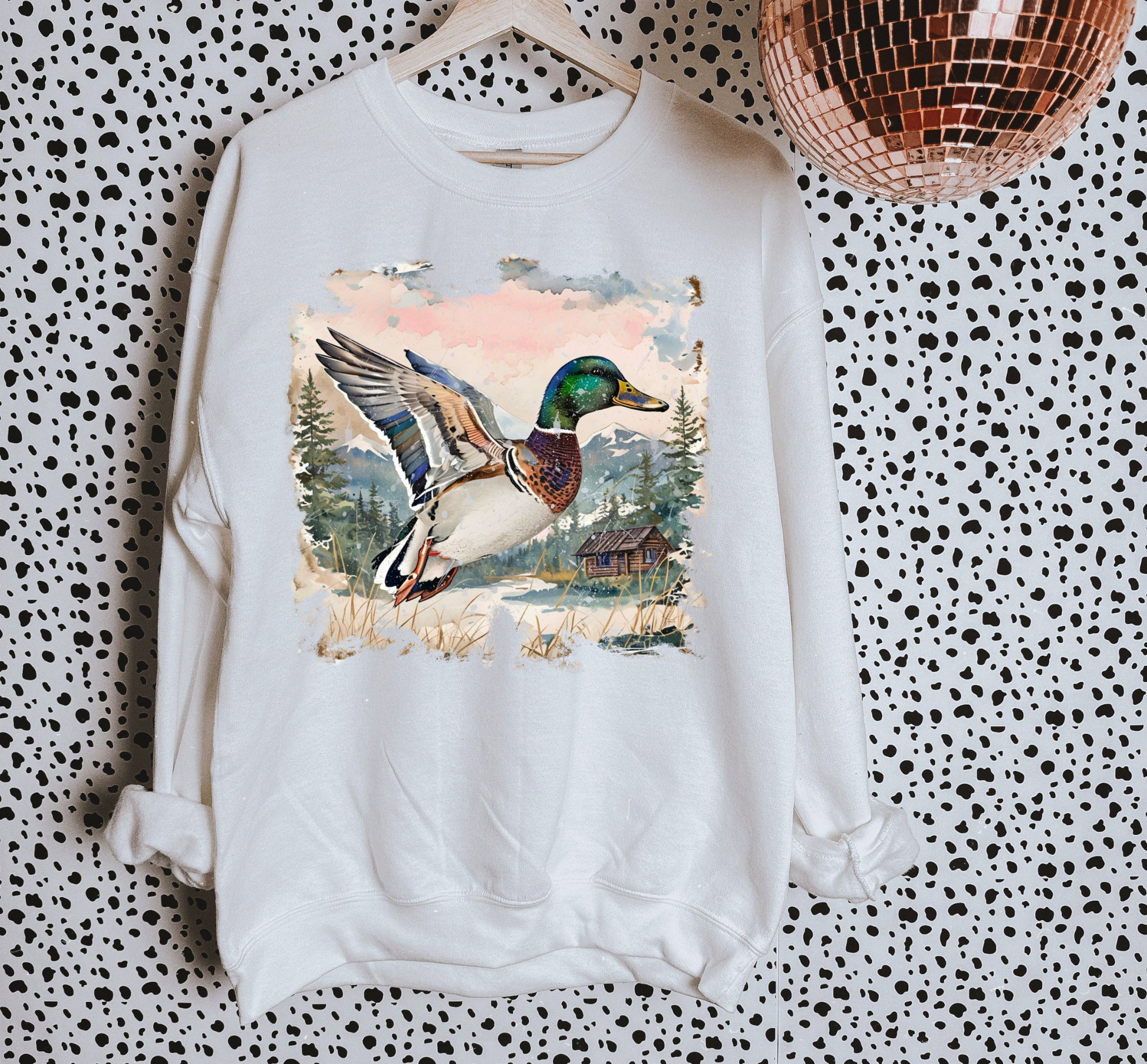 Mallard Tee or Crewneck