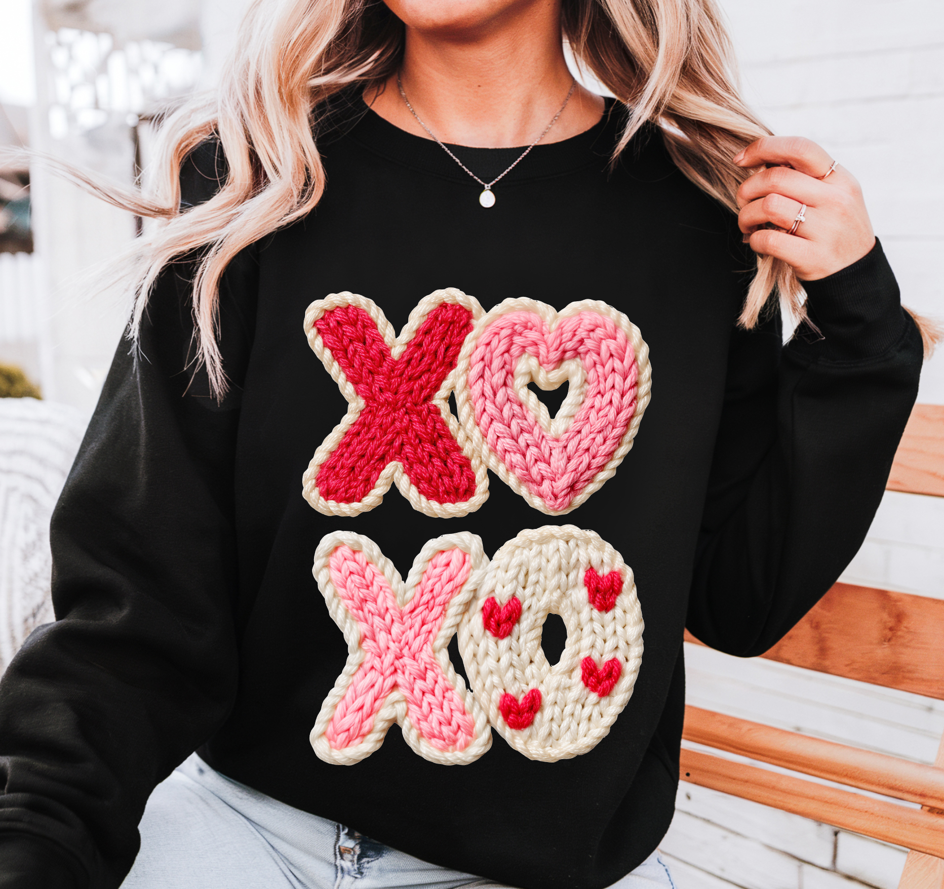 XOXO FAUX YARN
