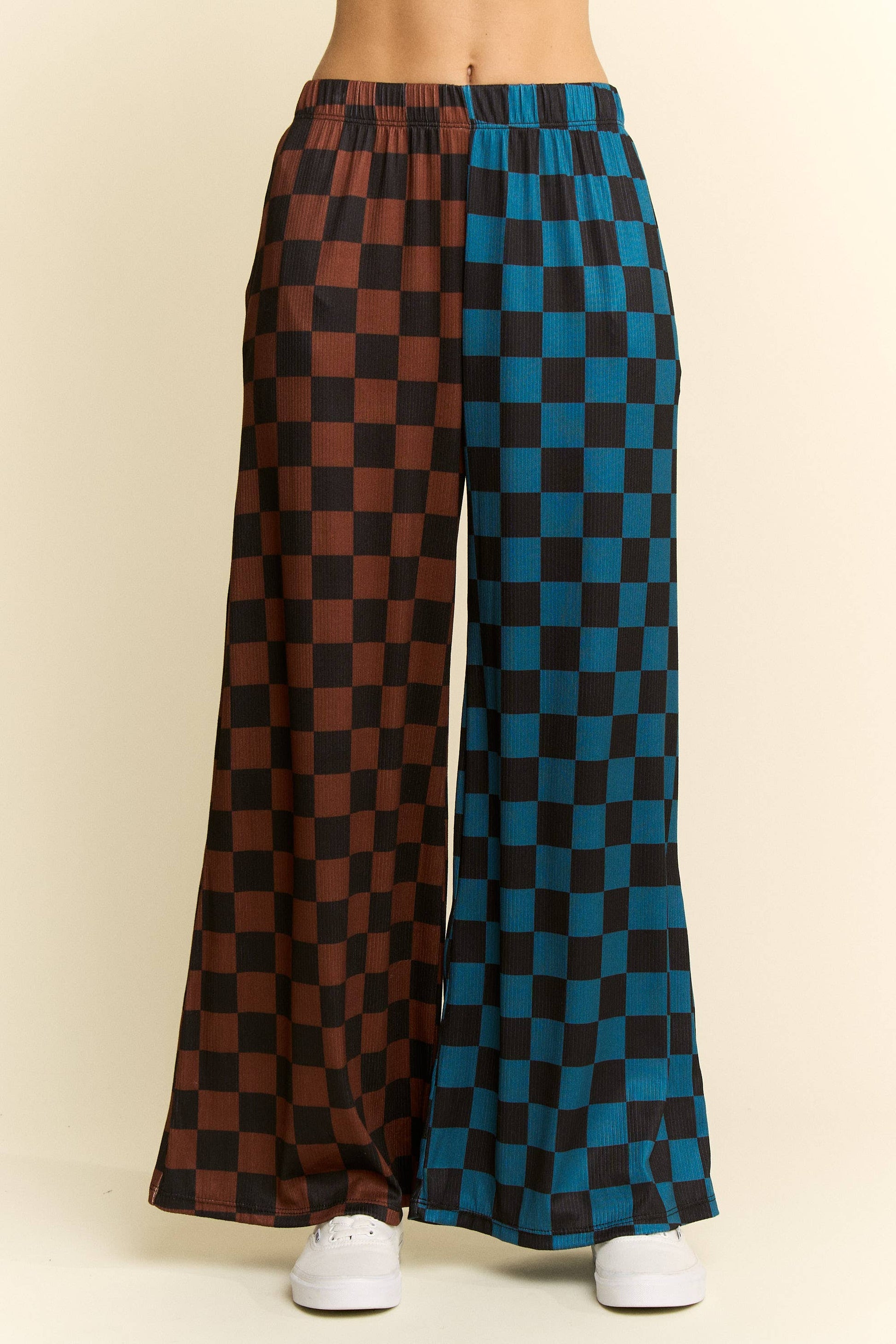 SPLIT DECISION CHECKERED PANTS