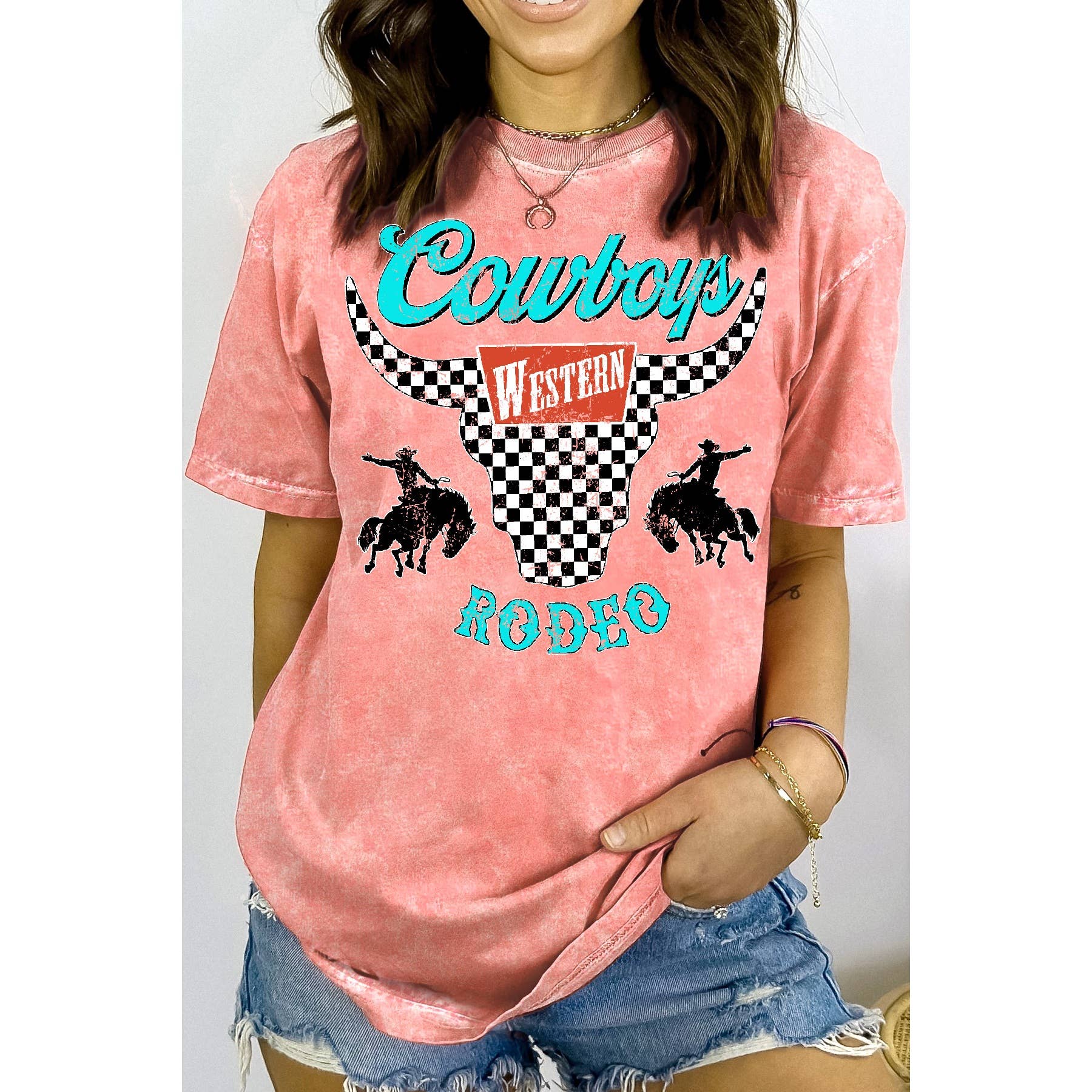Cowboy Rodeo - Mineral Wash T Shirt