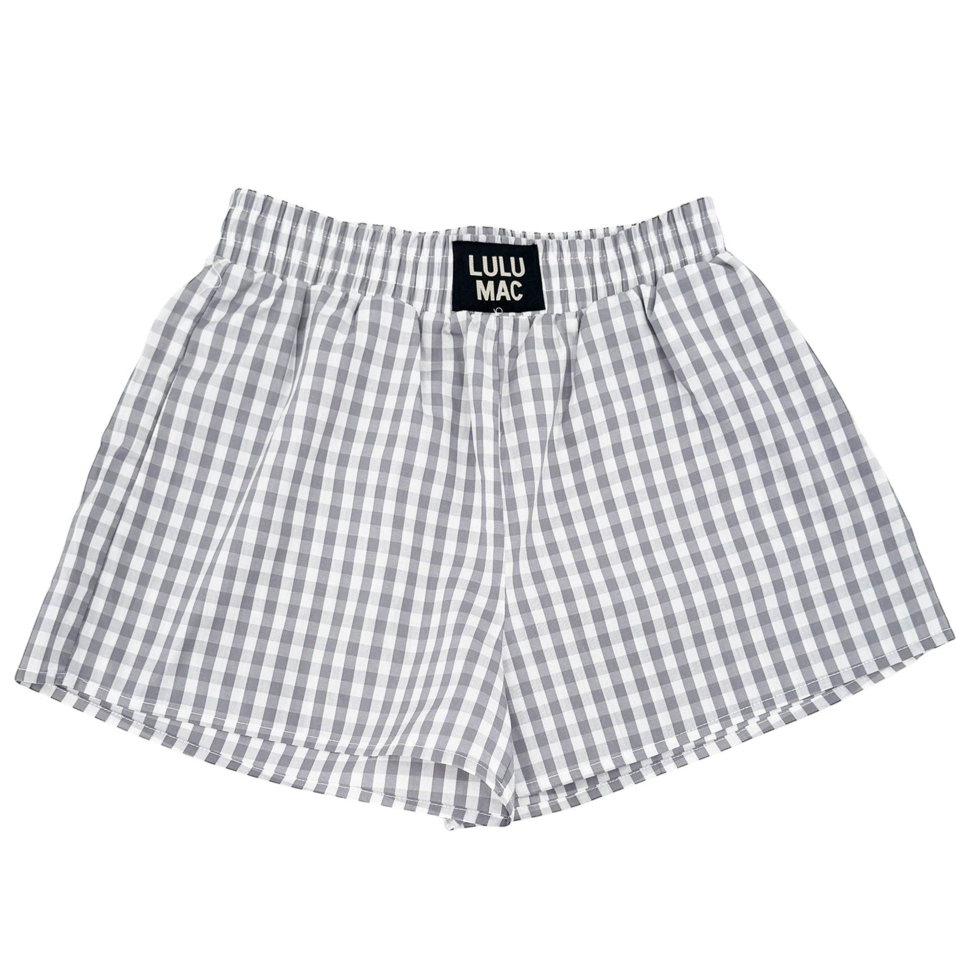 GINGHAM BOXER SHORT