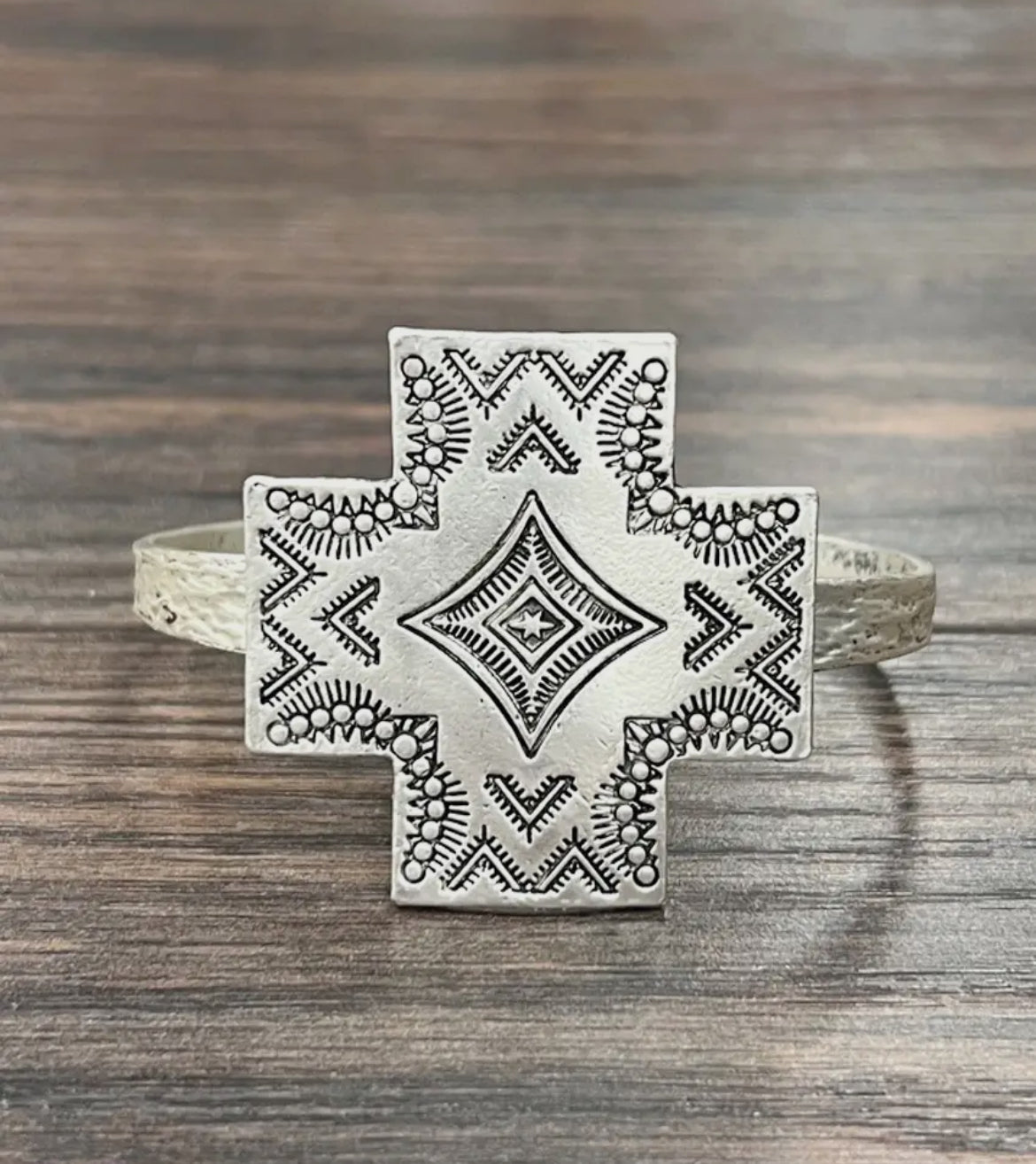 Aztec Cuff Bracelet