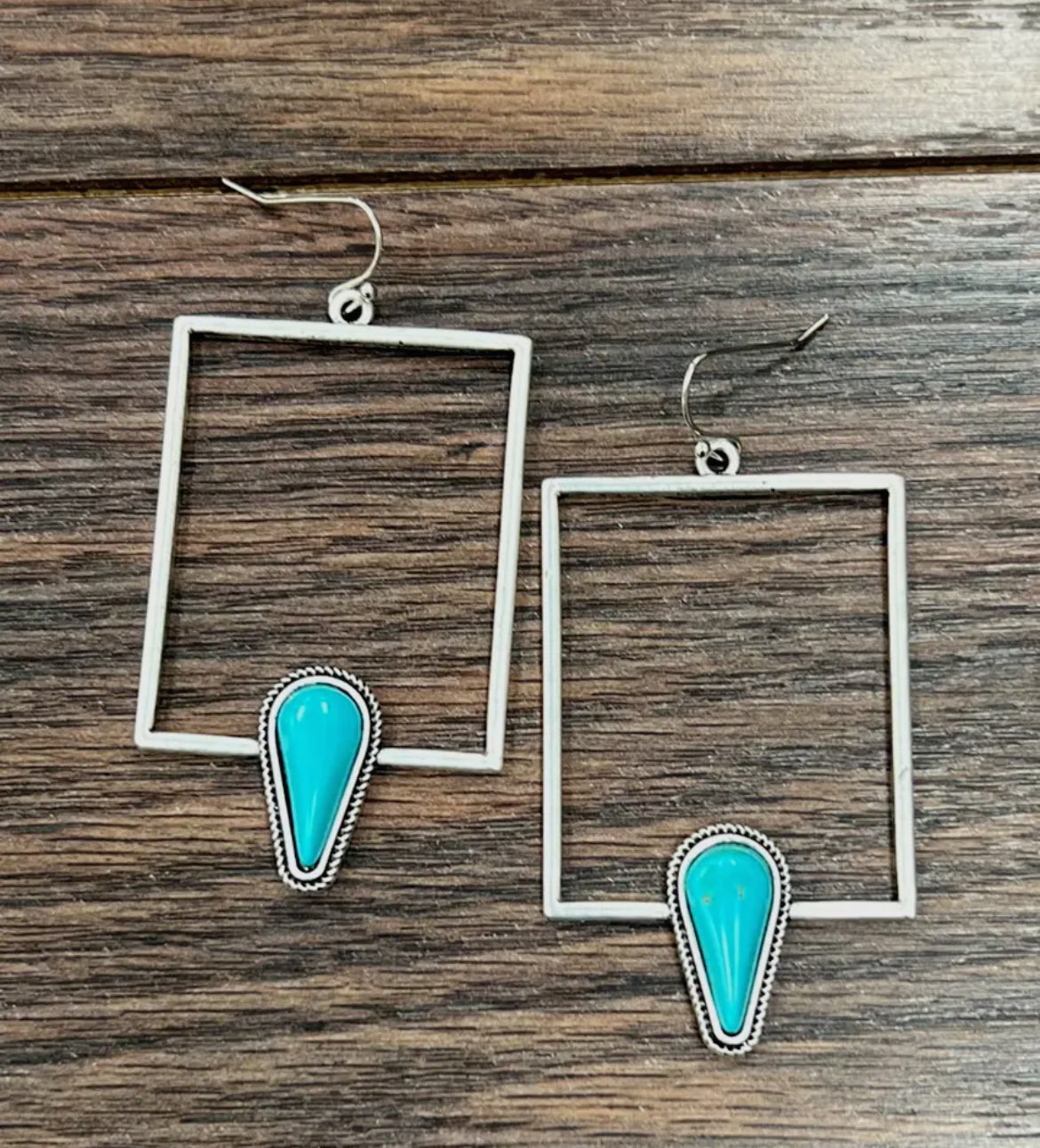 724536, Turquoise Earrings