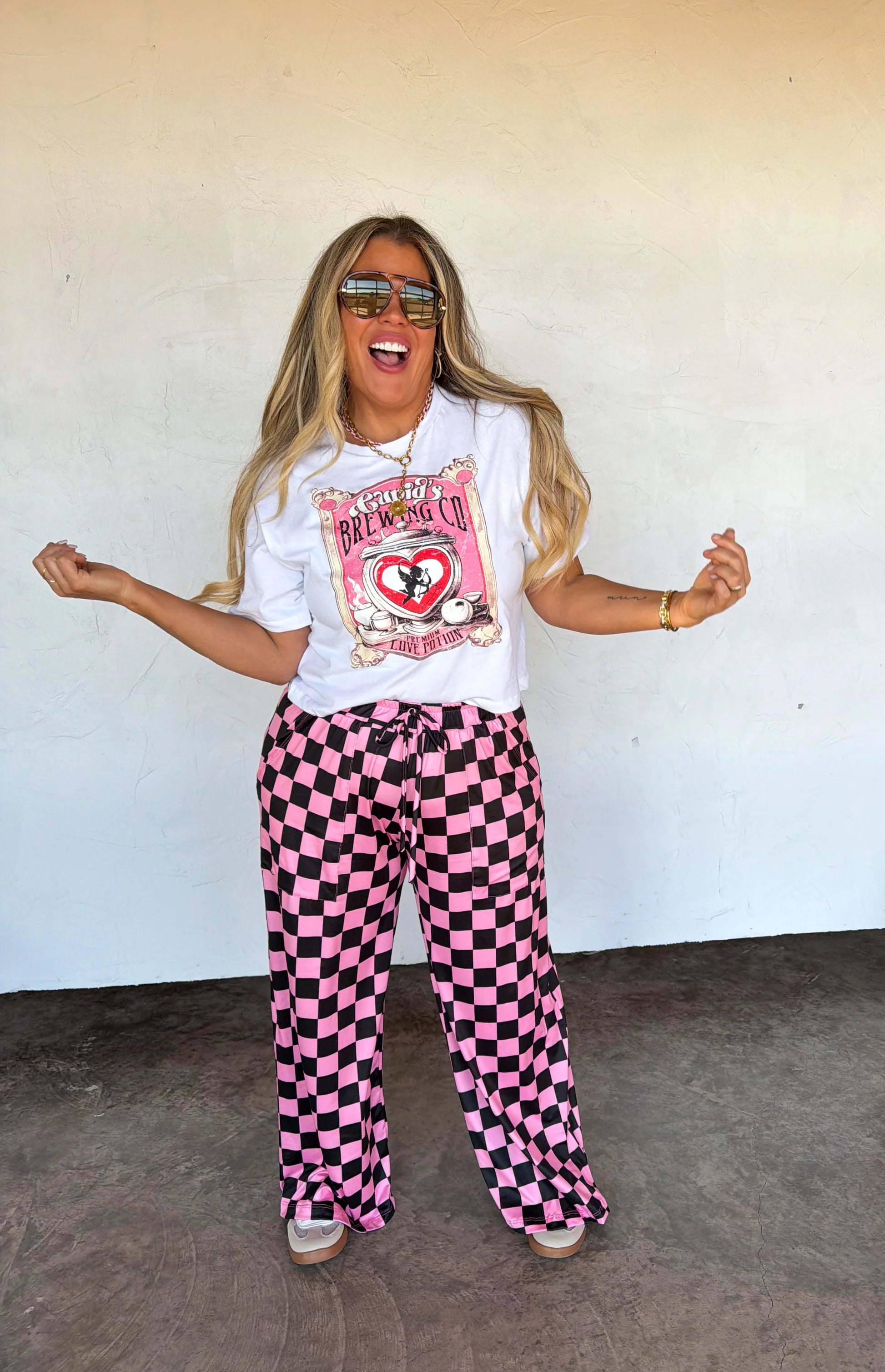 Valentine haddie wide leg pants