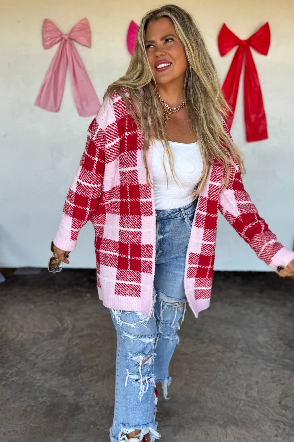 Valentine cloud cardigan