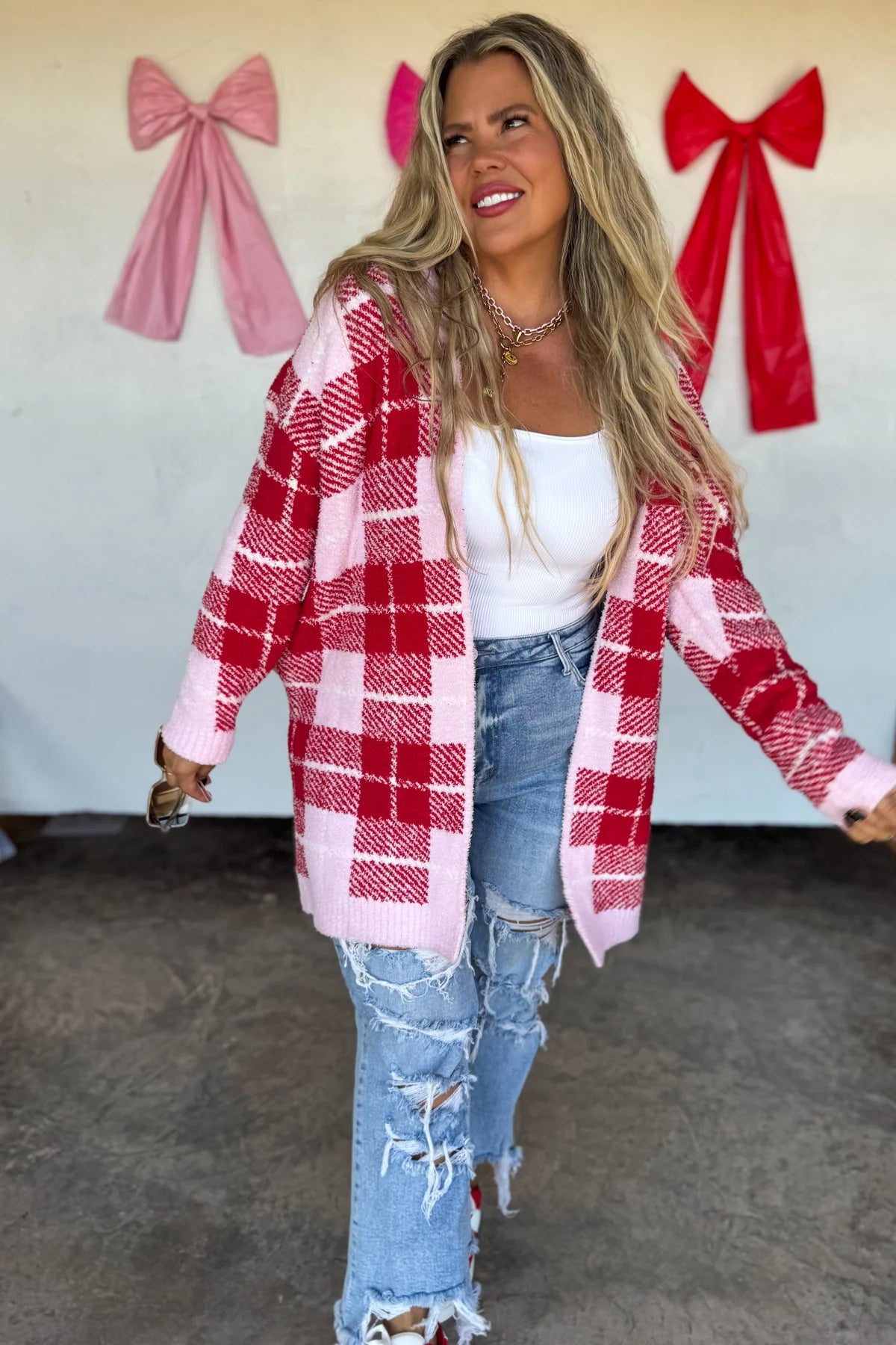Valentine cloud cardigan