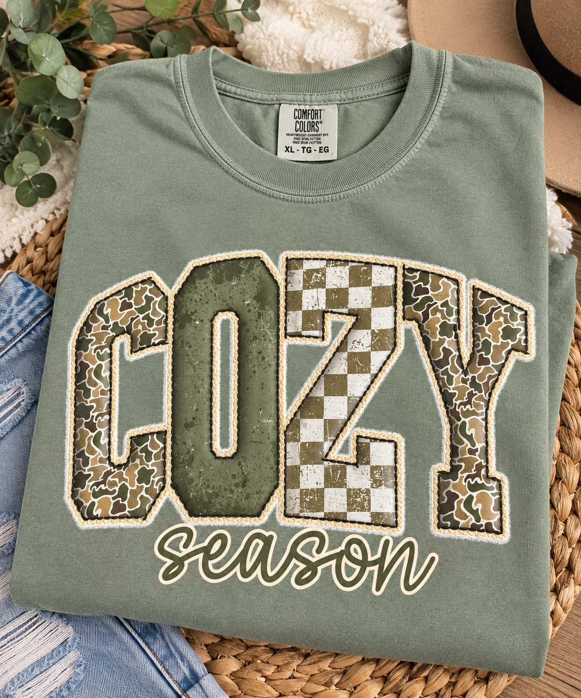 Camo cozy t-shirt
