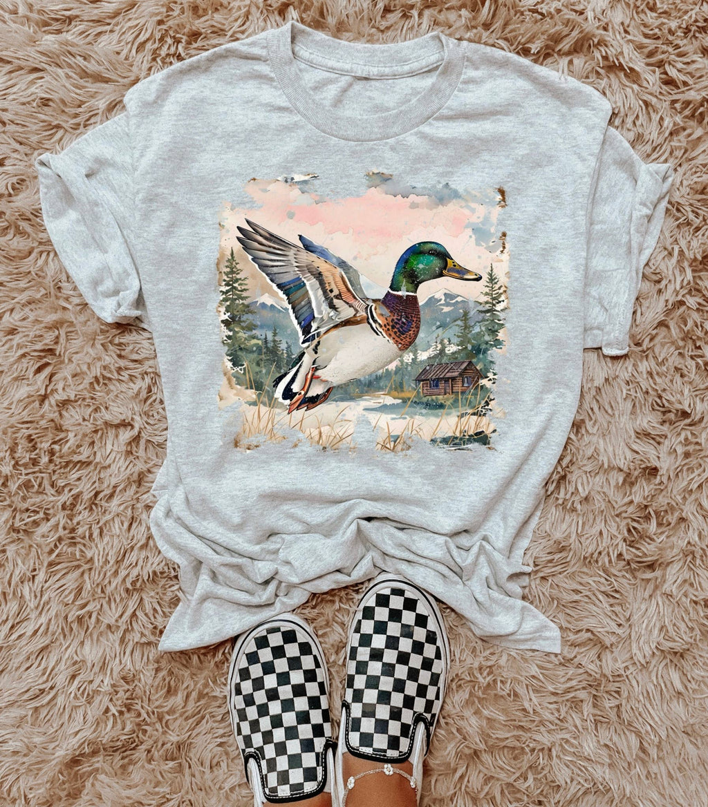 Mallard Tee or Crewneck