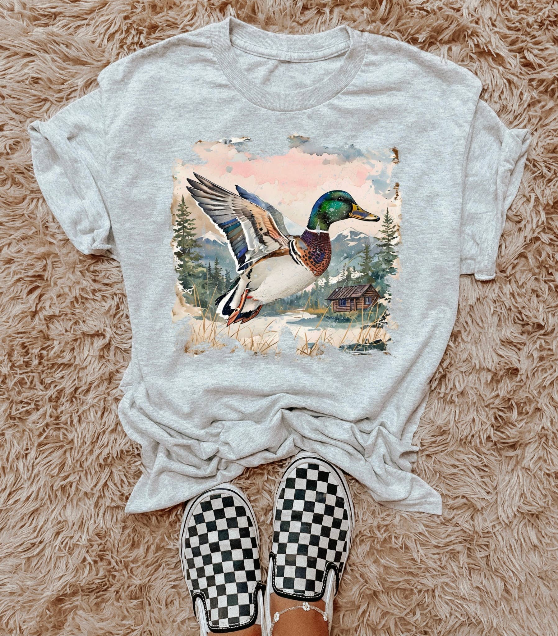 Mallard Tee or Crewneck