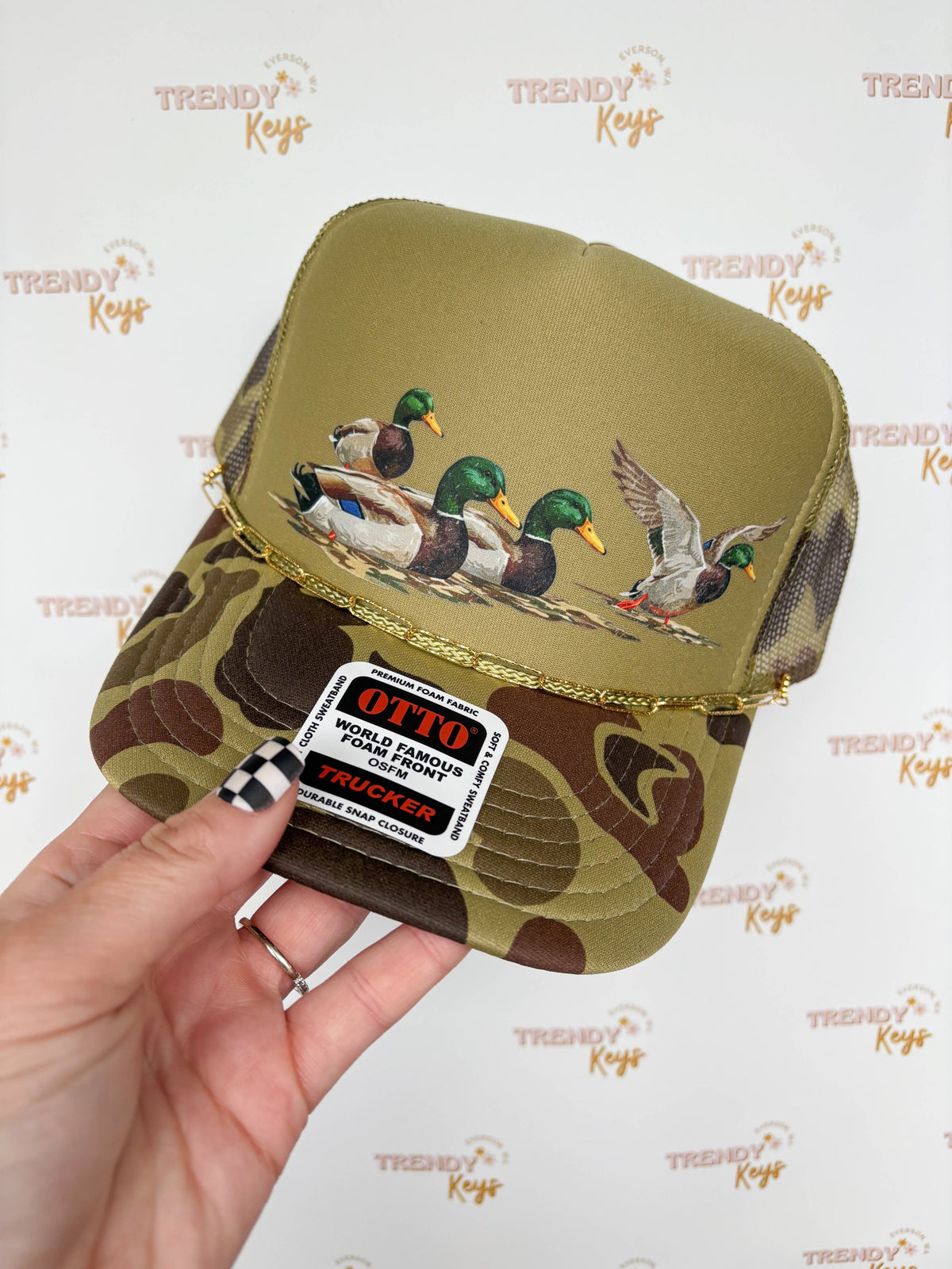 Mallard Ducks Trucker Hat