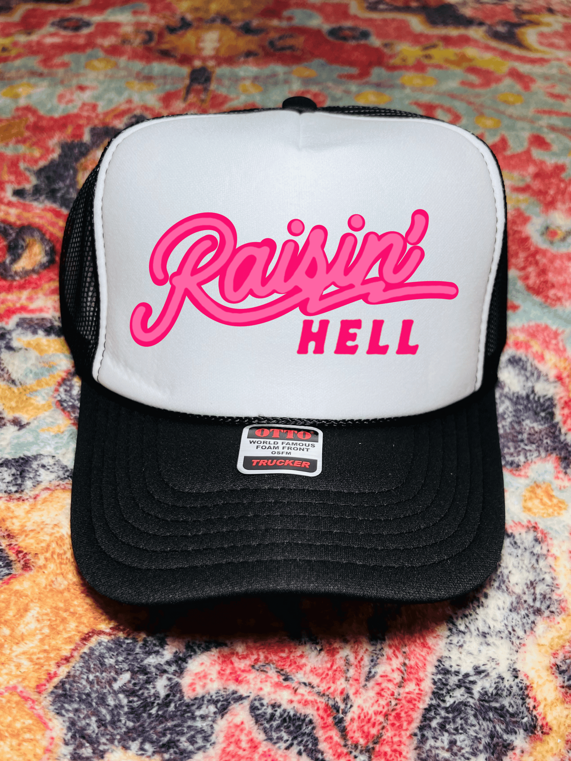 Raising Hell Neon Pink