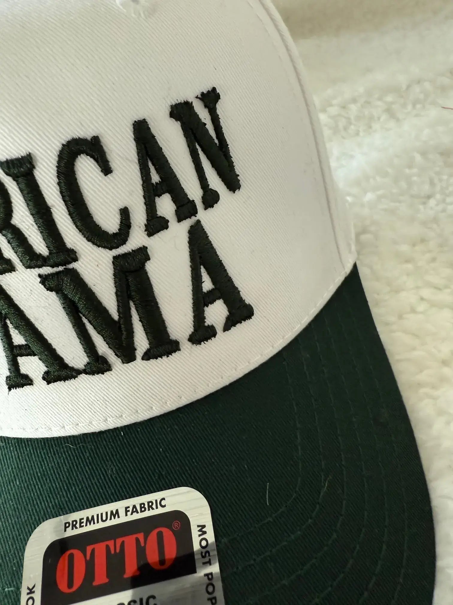 AMERICAN MAMA 3D puff embroidered snapback hat, girl hat