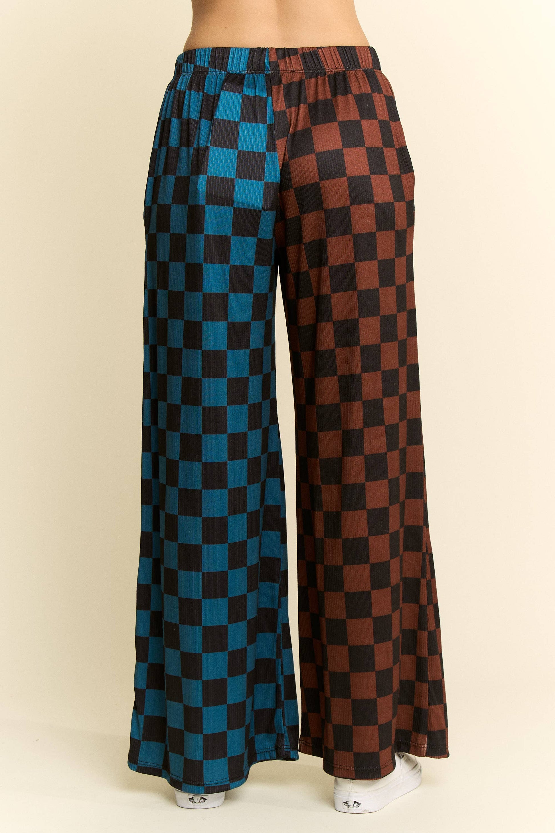 SPLIT DECISION CHECKERED PANTS