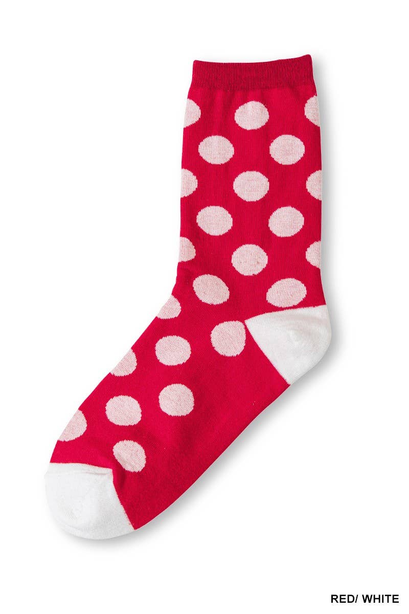 Polka Dot Socks,
