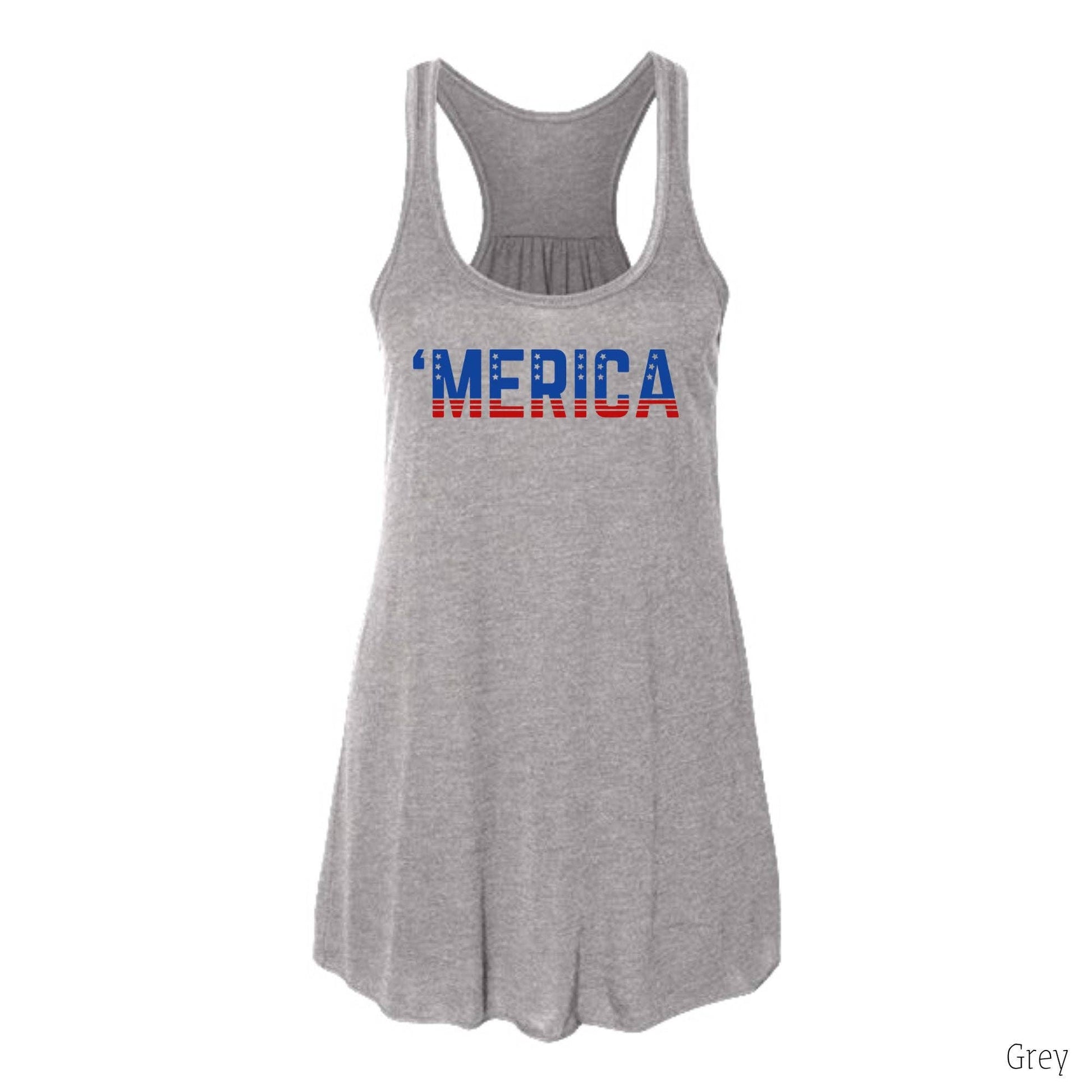 Merica 4th of July Tank Top J3