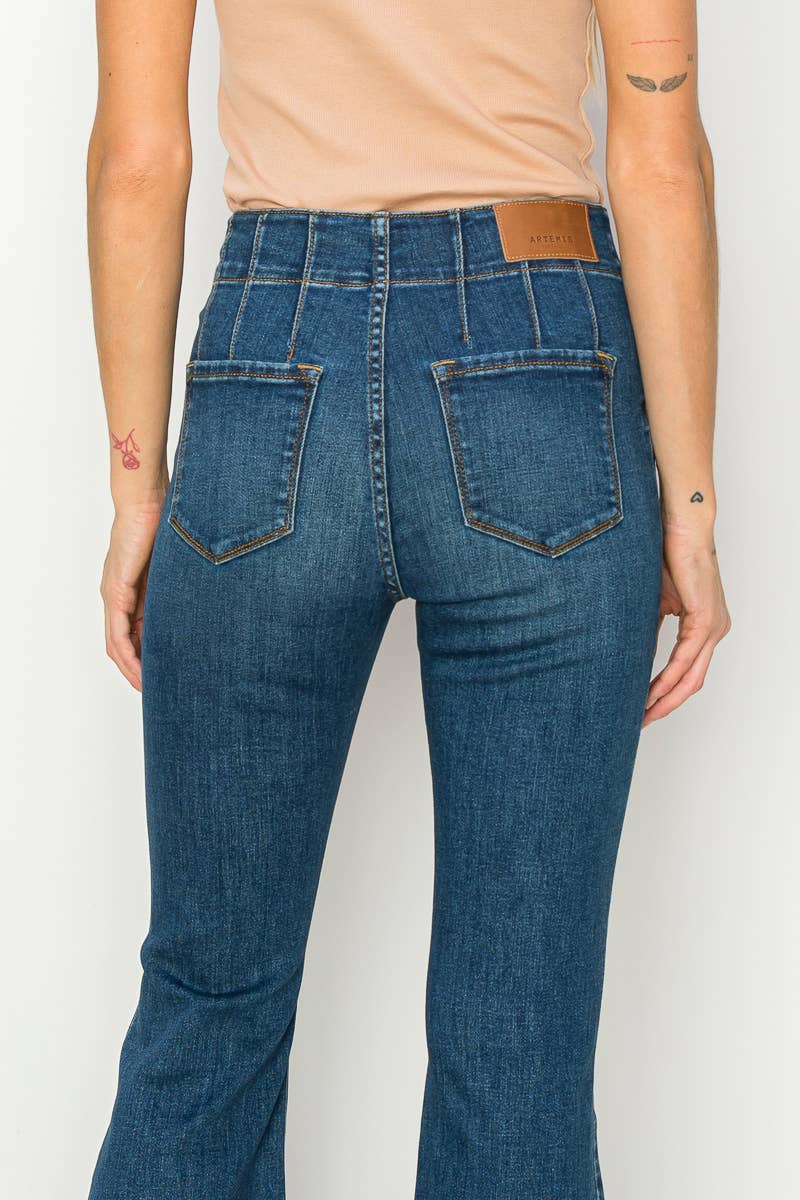 HIGH RISE MODERN FLARE JEANS