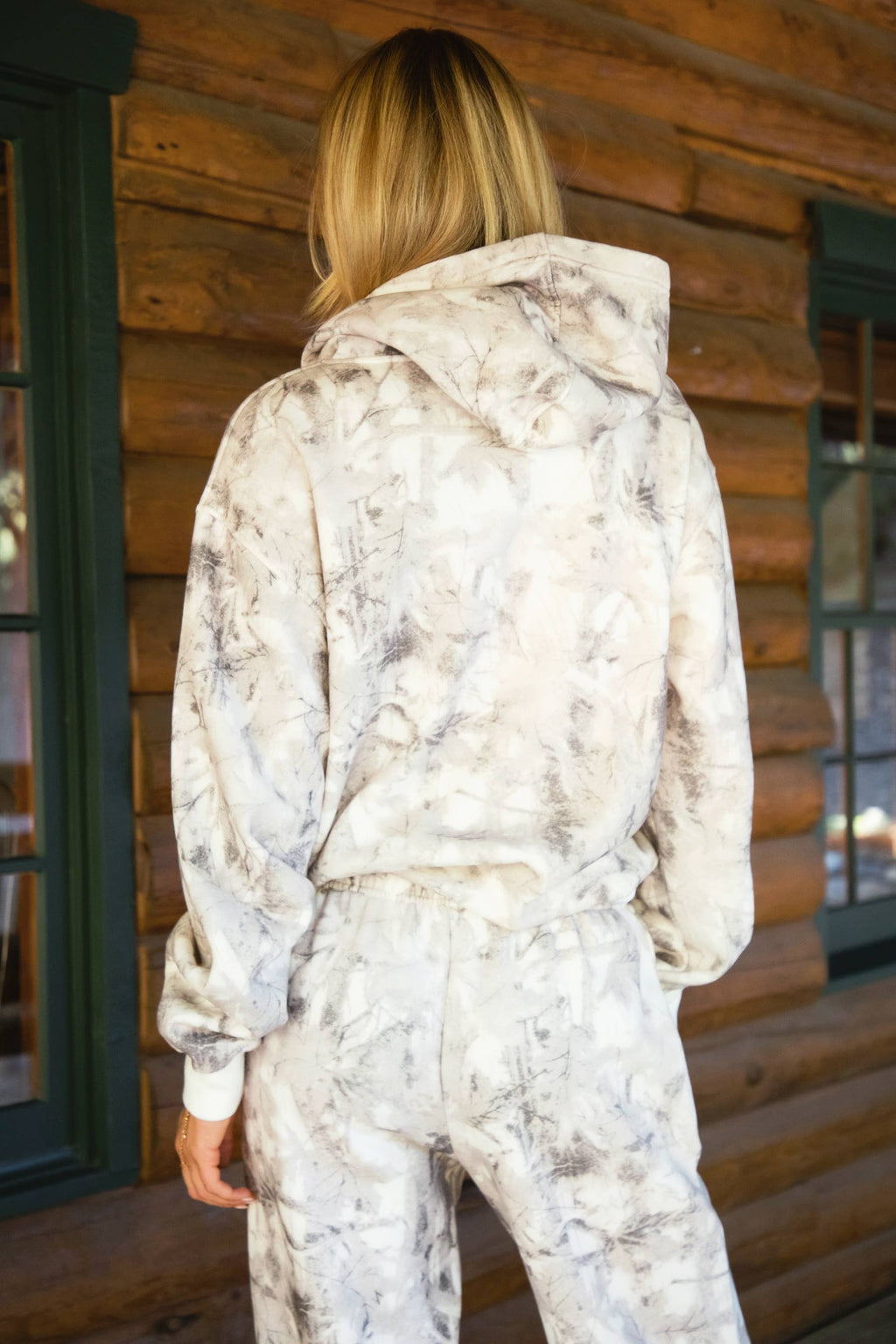 Light Woodland Camo Lounge Fleece Classic Hoodie