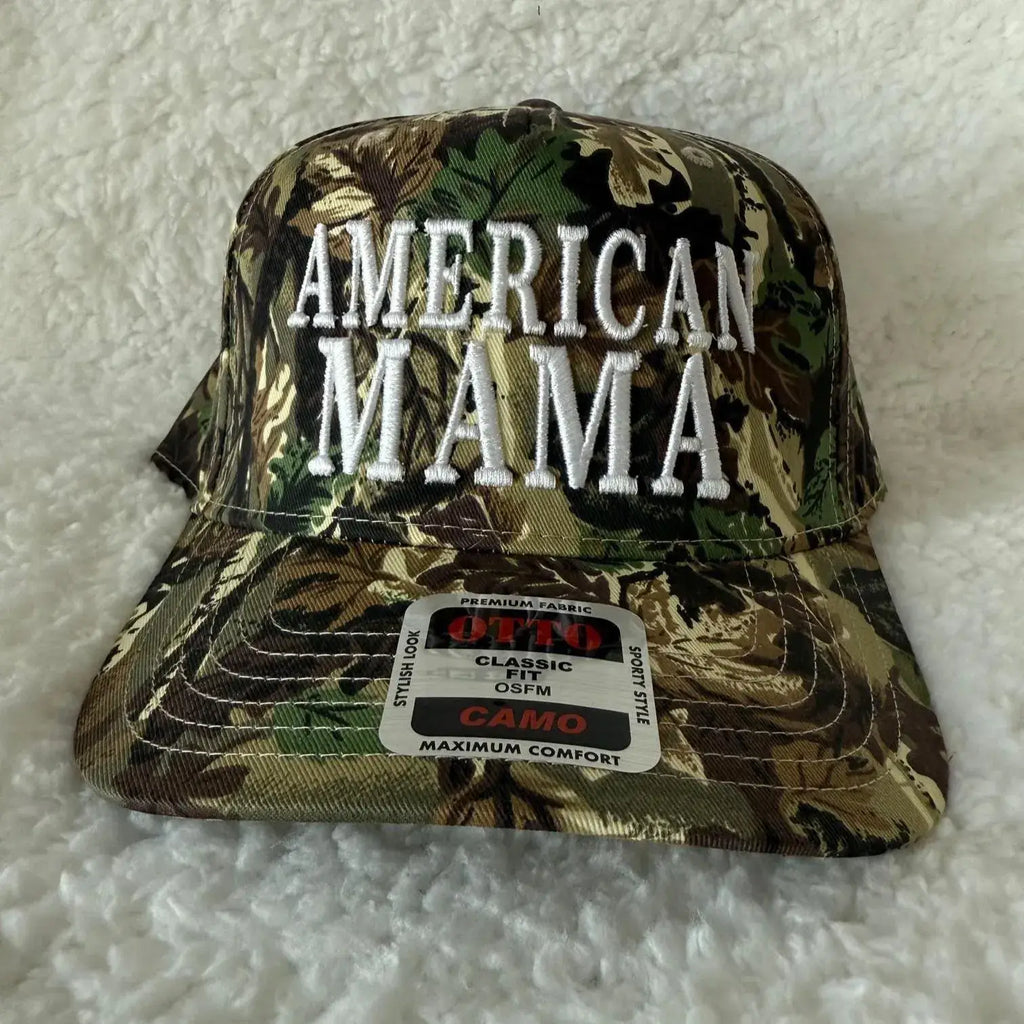 AMERICAN MAMA 3D puff embroidered snapback hat, girl hat