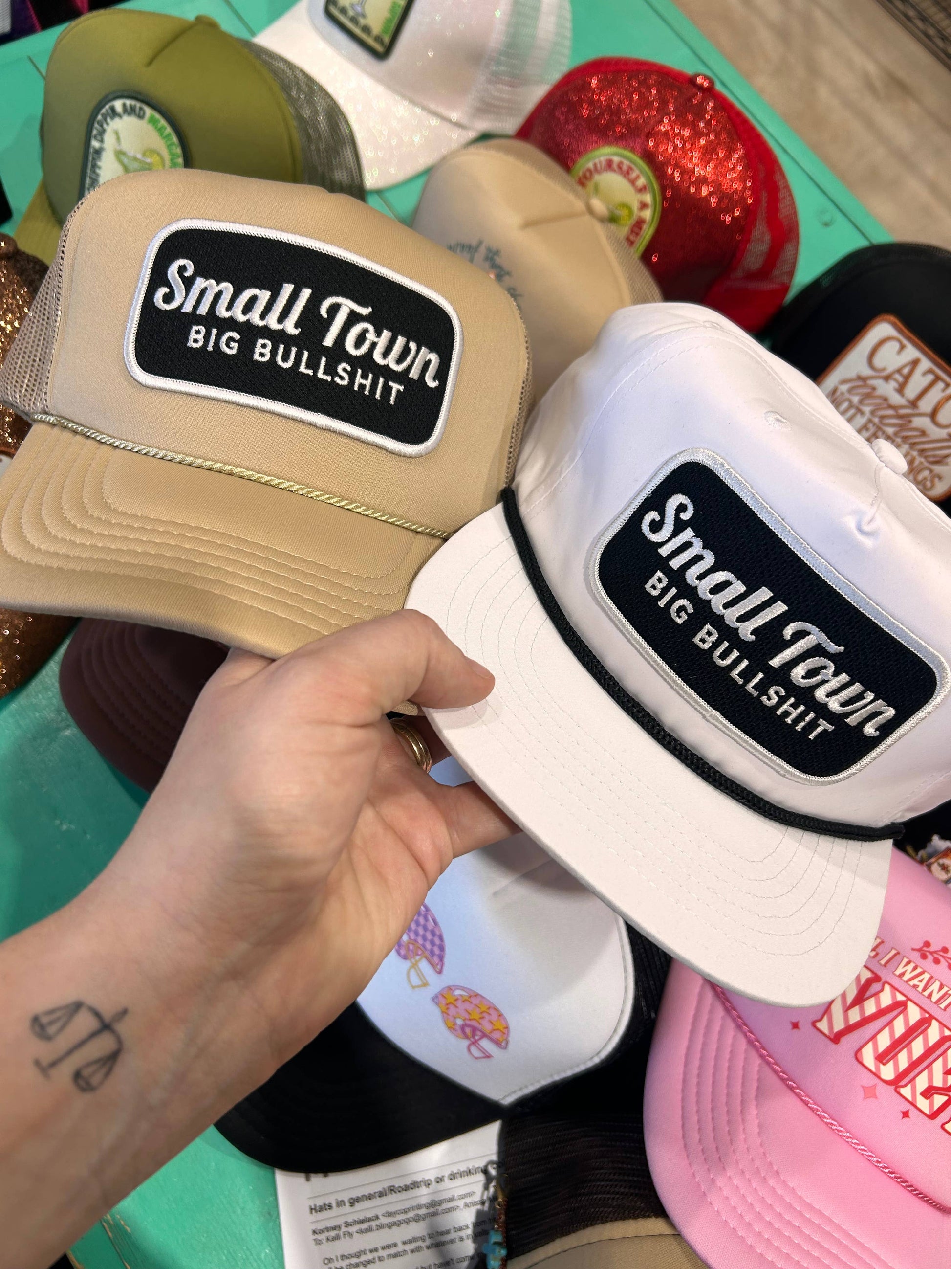 Small Town Big Bullshit Trucker
