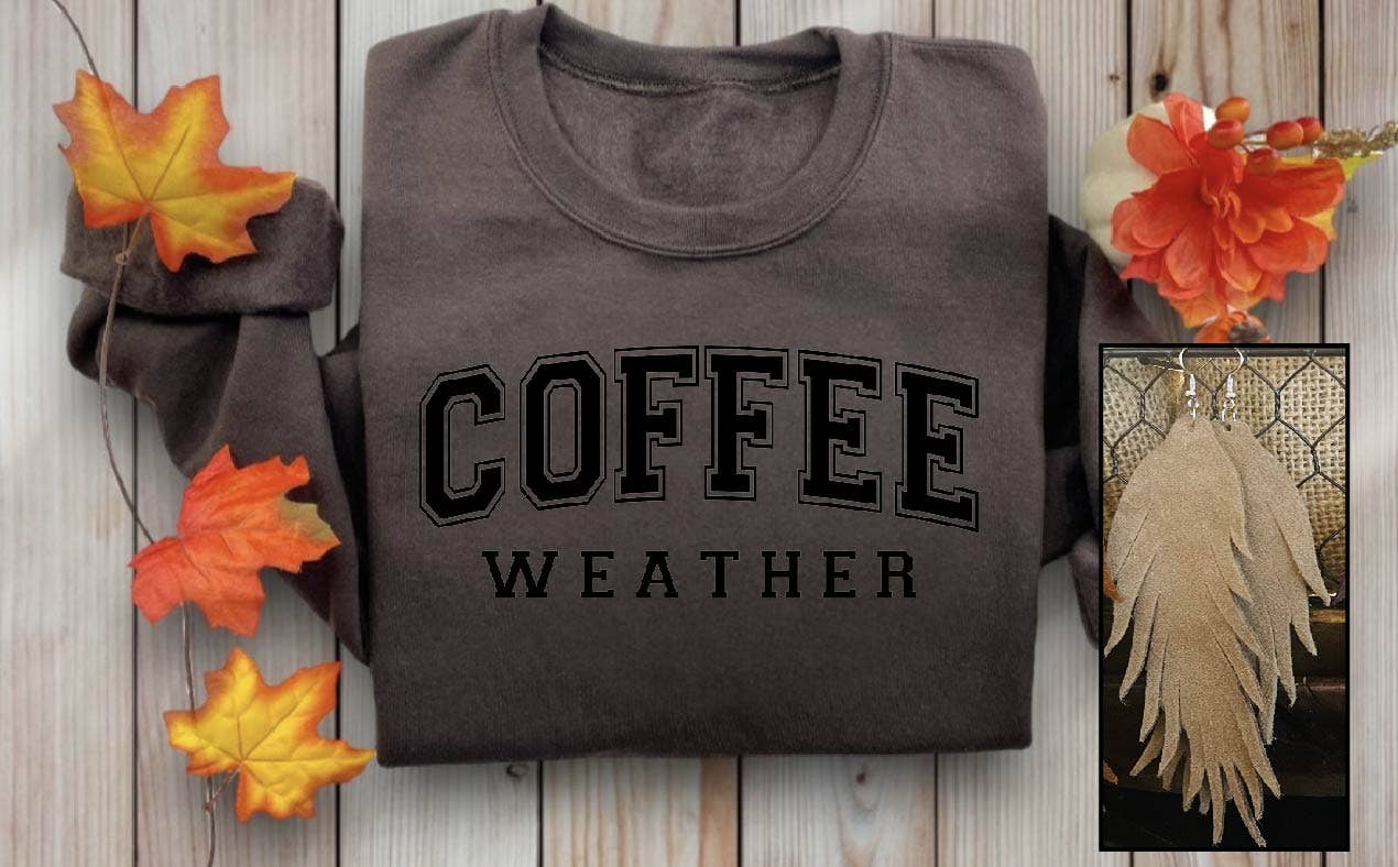 Coffee Weather Fall Sweatshirt
