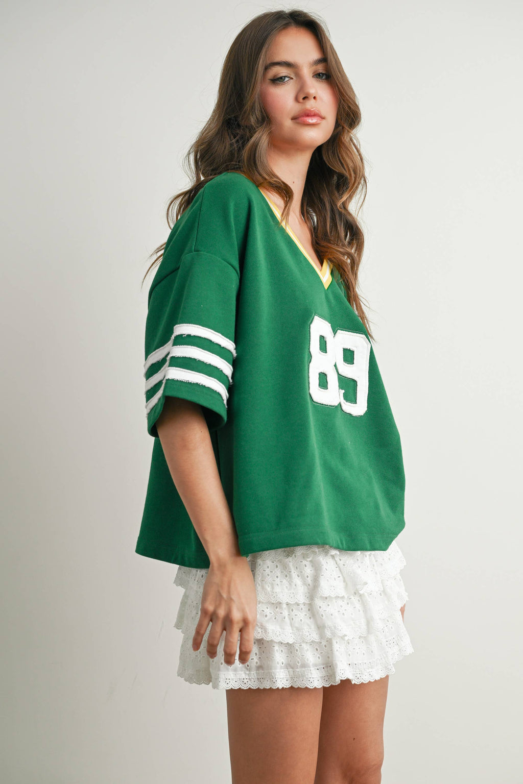 Varsity Spirit Oversized Shirt - BMT7734