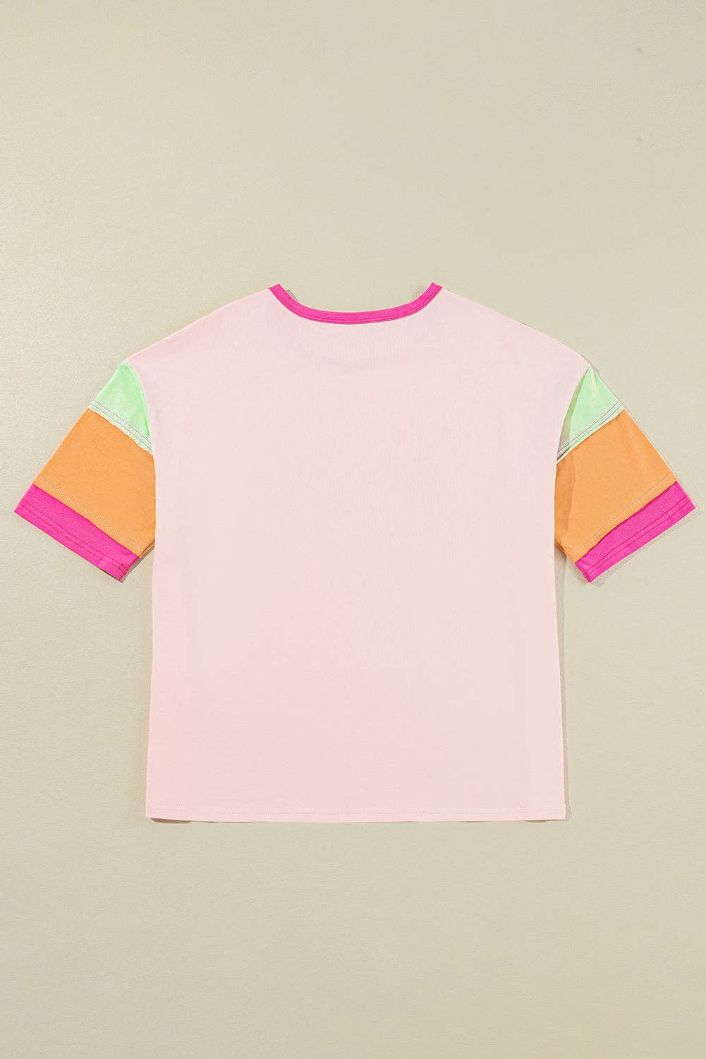 Colorblock 3/4 Sleeve